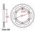 Зірка задня 520-40T - d=130; 6отв.*150мм Shineray XY200GY-6C, XY 250GY-6B, (Viper V250VXR/GEON X-Road 200-250) для мотоциклів 9051 фото 2