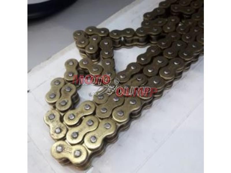 Ланцюг трансмісії посилений 525HV сальниковий GOLD "DID" (O‑Ring) для мотоцикла 106 ланок 2042-1 фото
