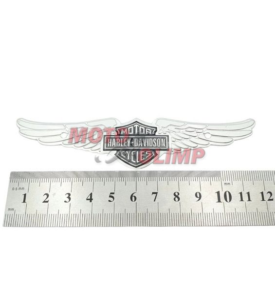 Шильдик (120*30мм) на бензобак (емблема) Harley-Davidson крила 6922-3 фото