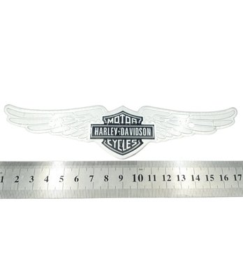 Шильдик (170*45мм) на бензобак (емблема) Harley-Davidson крила 6922-4 фото
