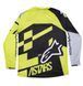 Мото джерсі Alpinestars, чорно-лимонний, р.XXL 3813 фото 3