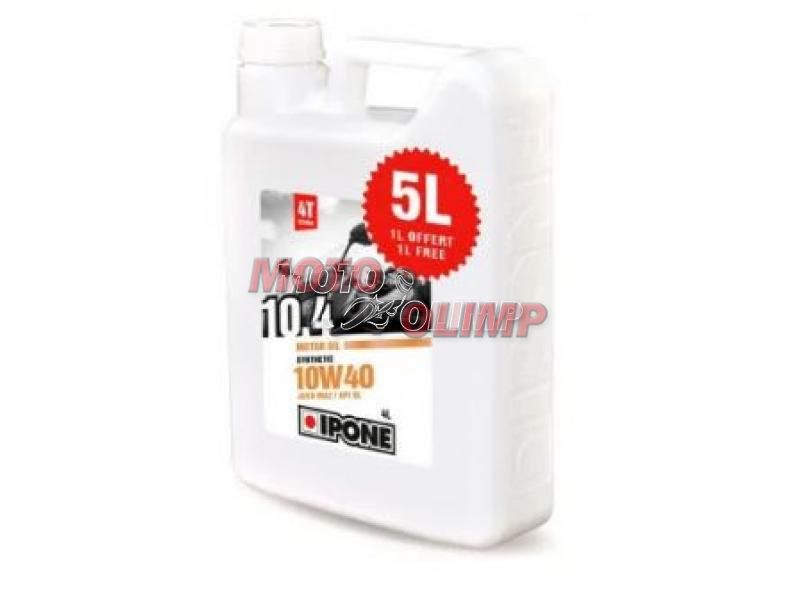 Напівсинтетична олія 4т IPONE 10.4 10W40 (5L) для мотоциклів 2793 фото