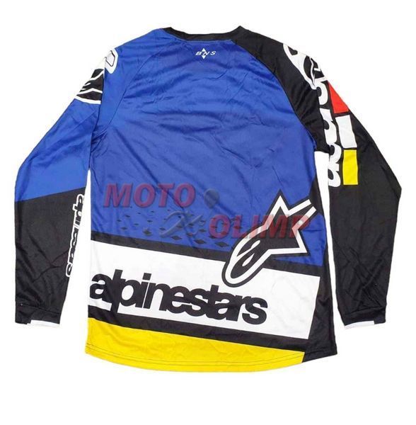 Мото джерсі Alpinestars, чорно-синій, р.L 3814 фото