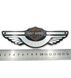 Шильдик (175 * 55мм) на бензобак (емблема) Harley-Davidson 110 років 1903-2013г крила 6922-7 фото 1