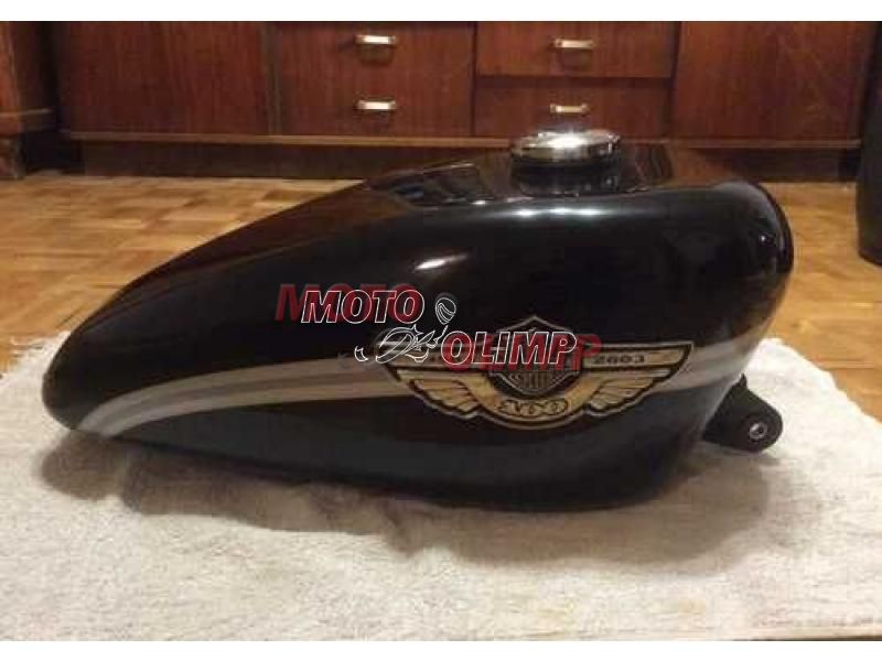 Шильдик на бензобак (емблема) Harley-Davidson 110 років 1903-2013г крила (120 * 45мм) 6922-1 фото