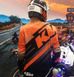 Мото джерсі КТМ р.L-3XL чорно-помаранчева на мотоцикл р.L 2810 фото 4