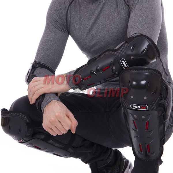 Комплект захисту PRO-X 5480 (коліно, гомілка, передпліччя, лікоть) 8570 фото