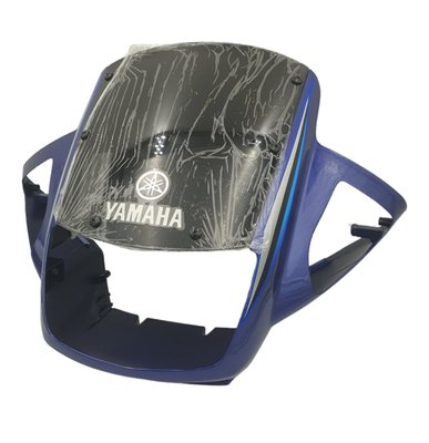 Обтічник (передній пластик) під квадратну фару Yamaha YBR 125, синій 4275-5 фото