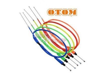 Трос газу ОТОМ (L-1095мм) для кросового мотоцикла, оранжевий 7964-3 фото