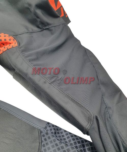 Костюм кросовий FOX штани та джерсі для мотокросу (оранжевий), р.L 8282 фото