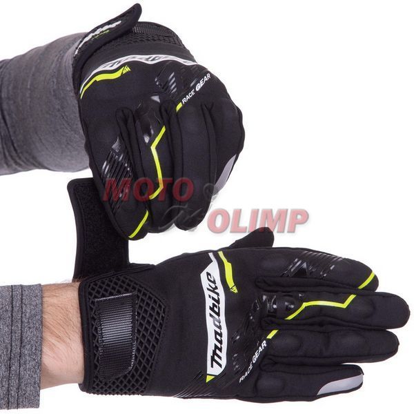 Мотоперчатки MADBIKE MAD-62, р.M-XL, р.XL, сині 8848 фото