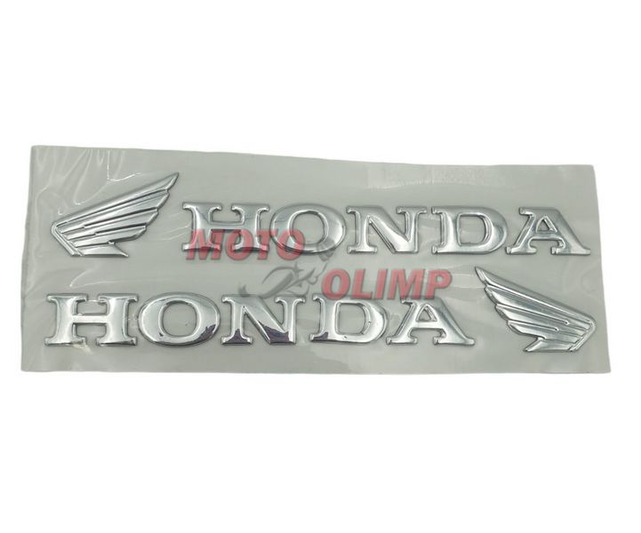 Букви об'ємні Honda, наклейка хром (емблема) (170*20мм) 6827 фото