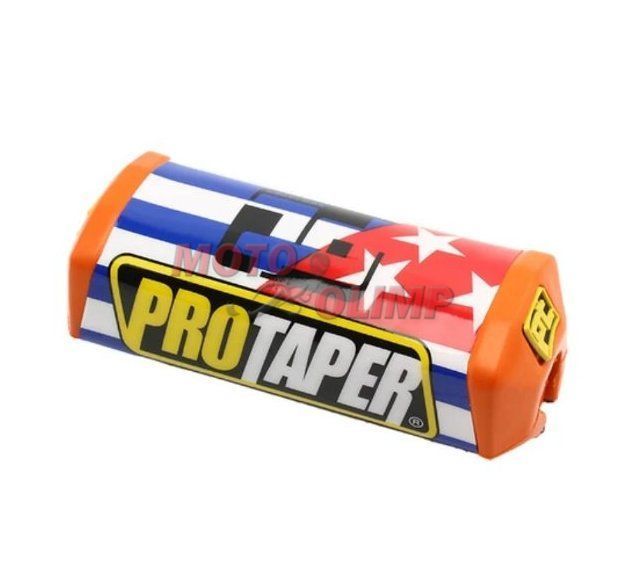 Подушка квадратна на кермо мото Protaper America мотоцикла, помаранчева 4121-10 фото