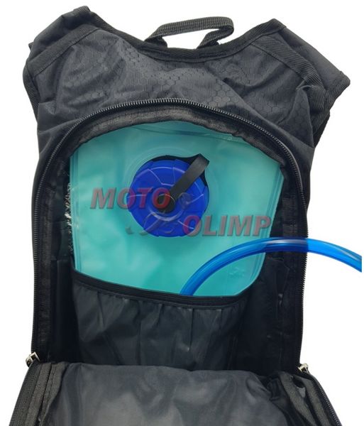 Рюкзак MONSTER (9л) з гідратором (питною системою), (49x19x10см) мото/вело 7836-1 фото