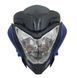 Фара на Bajaj Pulsar 150/200 та інші мотоцикли, синя 9494-1 фото 1