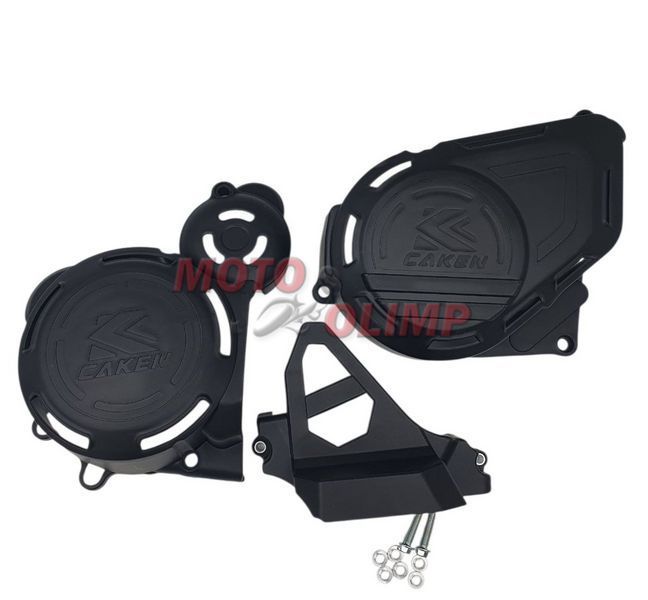 Захист двигуна ZONGSHEN 175FMM, PR300сс, SPARK SP300P, CB300 с баланс-валом (3шт) на мотоцикл  10142 фото
