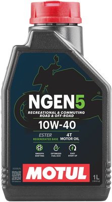 Напівсинтетичне масло NGEN 5 SAE 10W40 4T (аналог 5100 4T SAE 10W40) 1л/2л/4л 1л 4245-1 фото