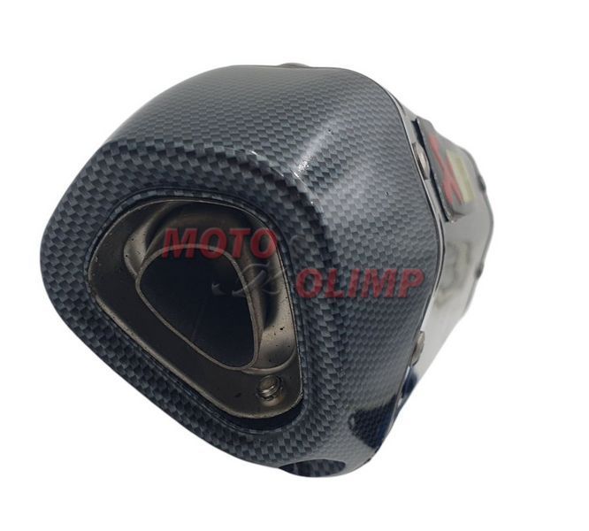 Прямоточний глушник (прямоток) Akrapovic Carbon на мотоцикл 1886-4 фото