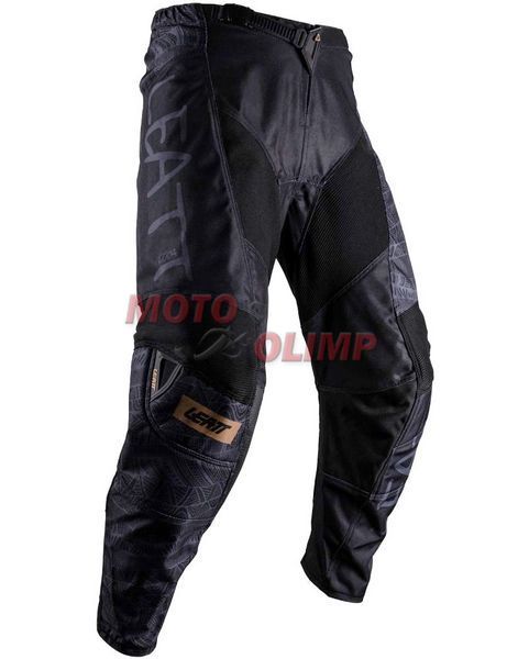 Костюм кросовий LEATT Ride Kit 3.5 штани та джерсі для мотокросу (чорний), р.L 9698 фото