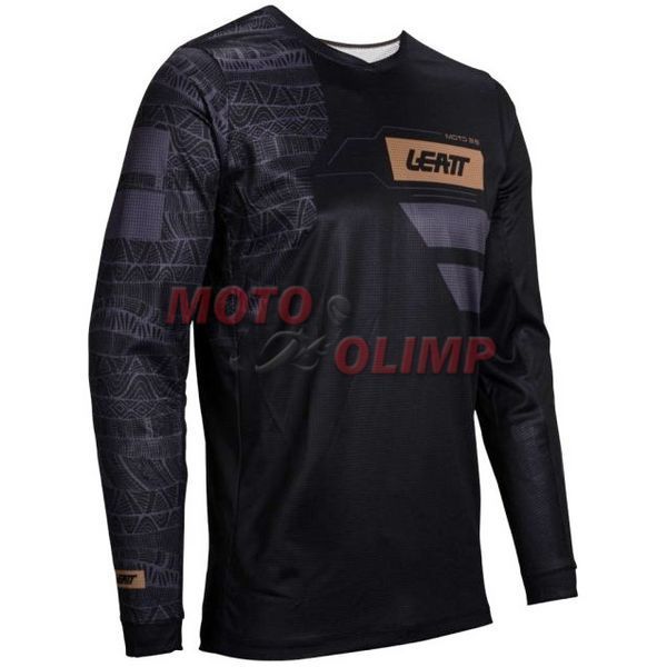 Костюм кросовий LEATT Ride Kit 3.5 штани та джерсі для мотокросу (чорний), р.L 9698 фото