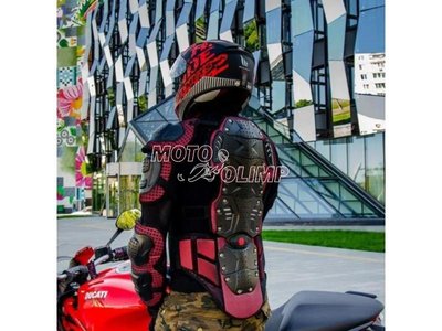 Мото черепаха SCOYNO AM02 червона (захист тіла) на мотоцикл 3350 фото