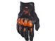 Мото рукавиці шкіра/текстиль FOX Bomber на мотоцикл, помаранчеві р.M-L, р.L 7070-20 фото 1