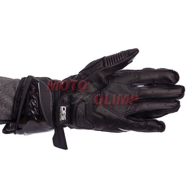 Мотоперчатки Alpinestars AX-18 Replica White Black високі шкіряні р.XL 9391-1 фото