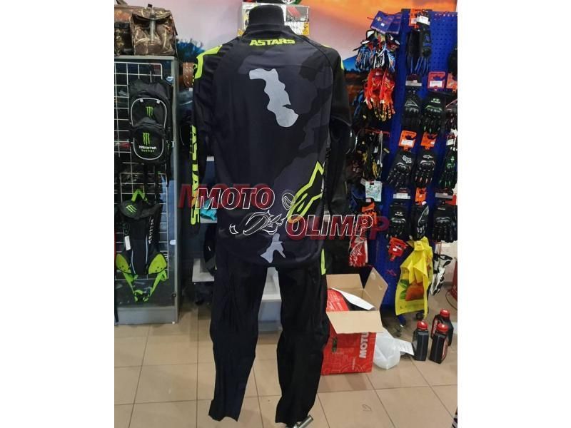Кросовий костюм Alpinestars штани і джерсі для мотокросу 3605 фото