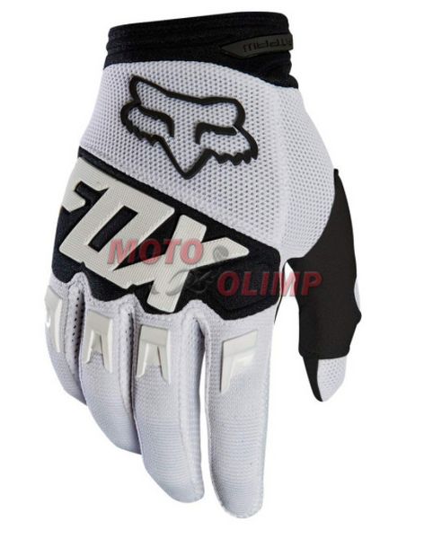 Мото перчатки FOX DIRTPAW Race Fluor White (білі) р.XL 8284 фото