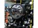 Фара кругла світлодіодна ХРОМ із лінзами на мотоцикл 3211 фото 7