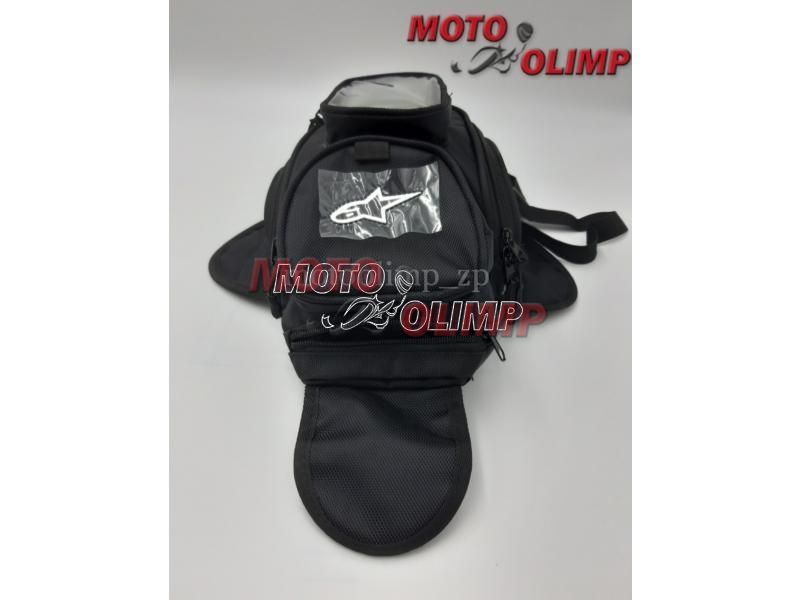 Сумка на бак мотоцикла на магнітах із чохлом для телефону Alpinestars 3124 фото